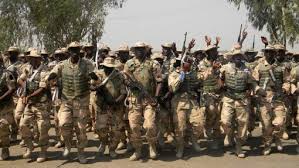 Nigerian troops