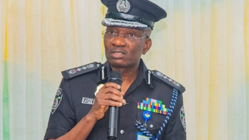 Inspector-General of Police, Olukayode Egbetokun,